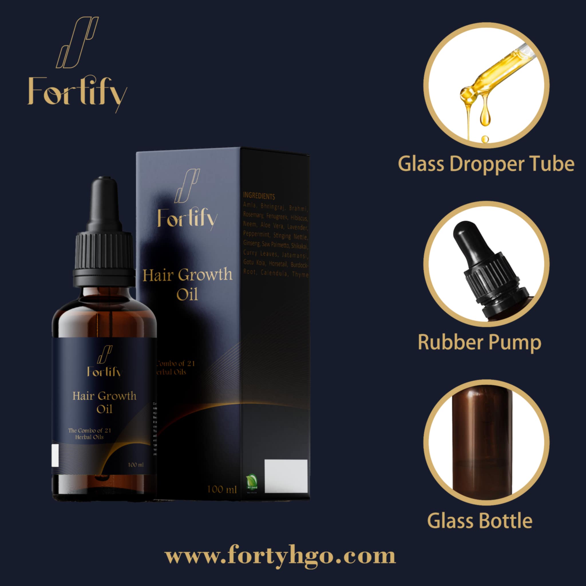 Fortify Hair Growth Oil