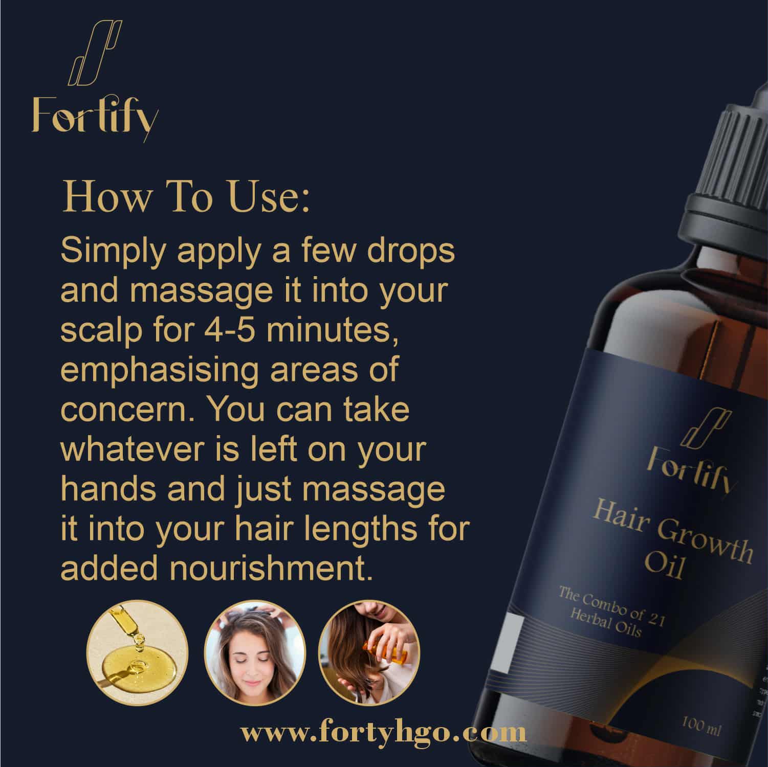 Fortify Hair Growth Oil